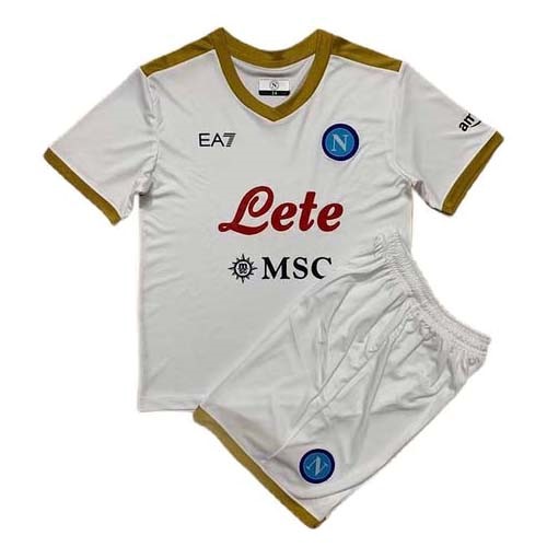 Camiseta Napoli Replica Segunda Ropa Niño 2021/22